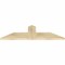 Ekena Millwork Portland Rough Sawn Timber Gable Bracket, Douglas Fir, 48"W x 14"H x 2"D x 6"F, 7/12 Pitch GBW048X14X0206POR00RDF - alternate 3